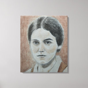 Portrait of St. Edith Stein  Canvas Print
