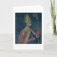 Portrait of St. Nicholas, 1700 (oil on canvas)