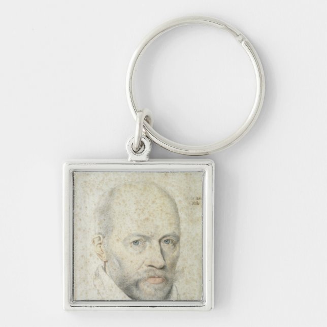 Portrait of St. Vincent de Paul Keychain (Front)