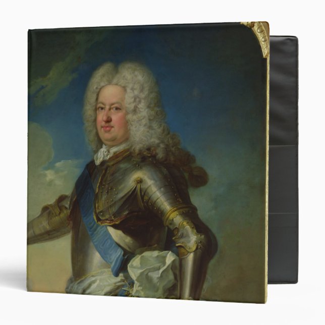 Portrait of Stanislas Lesczinski  King of Poland Binder (Front/Inside)