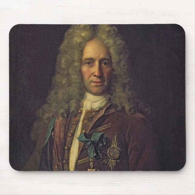 Portrait of State Chancellor Count G. Golovkin Mouse Pad (Front)