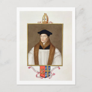 Portrait of Stephen Gardiner (c.1483-1555) Bishop Postcard
