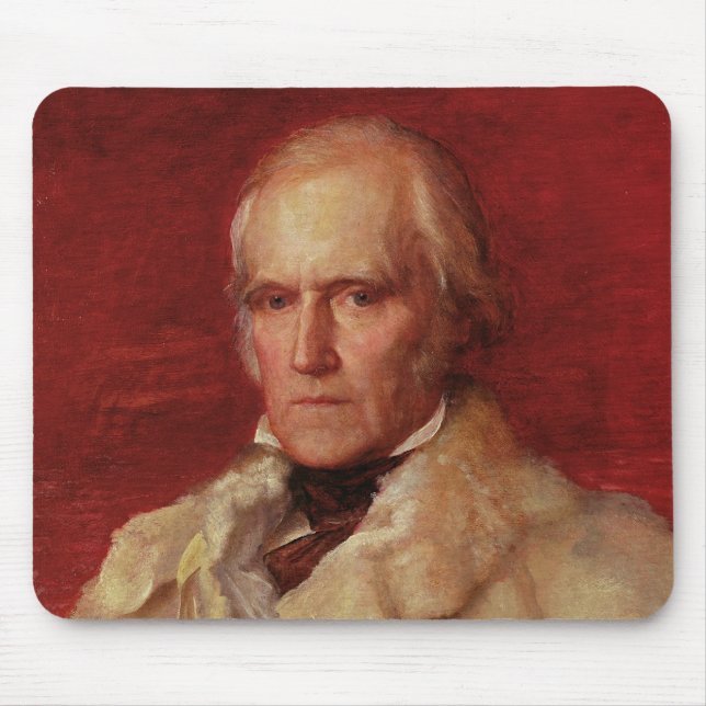 Portrait of Stratford Canning Mouse Pad (Front)