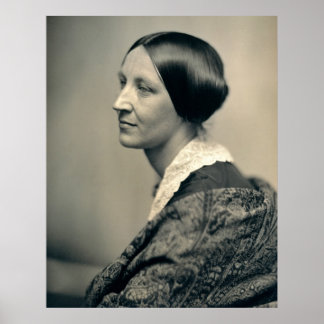 Portrait of Suffragist Susan Brownell Anthony 1850 Poster