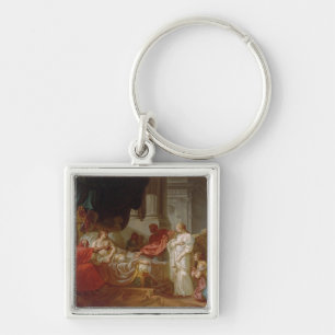 Portrait of Suger, Abbot of St Denis (1082-1152), Keychain