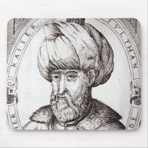 Portrait of Suleiman the Magnificent Mouse Pad