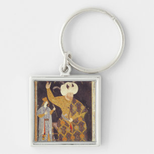 Portrait of Sultan Selim II Keychain