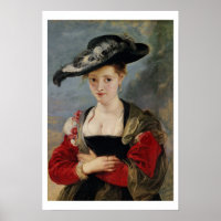 Portrait of Susanna Lunden (?) (Le Chapeau de Pail
