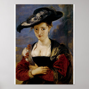 Portrait of Suzanne Fourment Poster