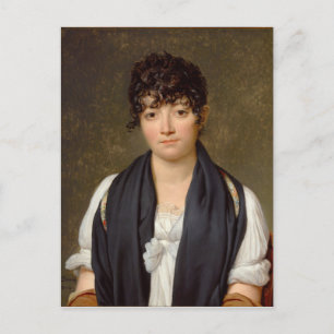 Portrait of Suzanne Le Peletier de Saint-Fargeau Postcard