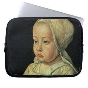 Portrait of Suzanne of Bourbon (1491-1521) daughte Laptop Sleeve