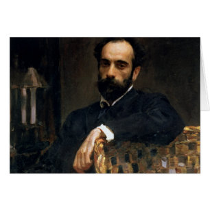 Portrait of the artist Isaak Ilyich Levitan