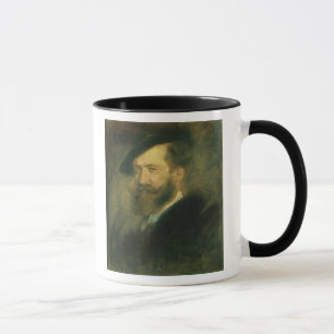 Portrait of the Artist Wilhelm Busch , c.1878 Mug