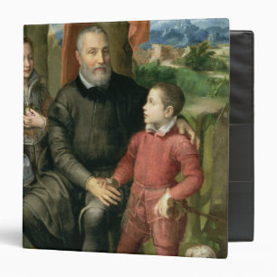 Portrait of the artist's family, Minerva Binder