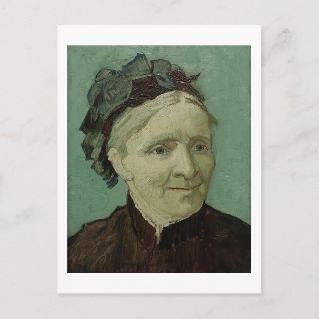 Portrait of the Artist's Mother Van Gogh Fine Art Postcard (Front)