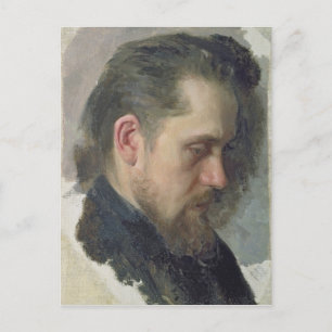 Portrait of the author Nikolay Pomyalovsky, 1860 Postcard