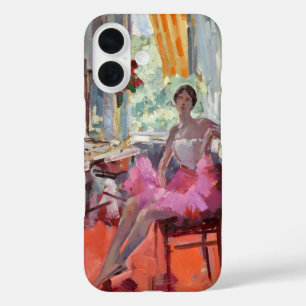 Portrait of the Ballerina Vera Trefilova   Korovin iPhone 16 Case