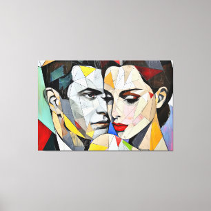 Portrait of the Bond Canvas Print