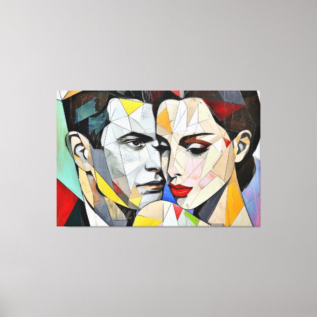 Portrait of the Bond Canvas Print (Front)