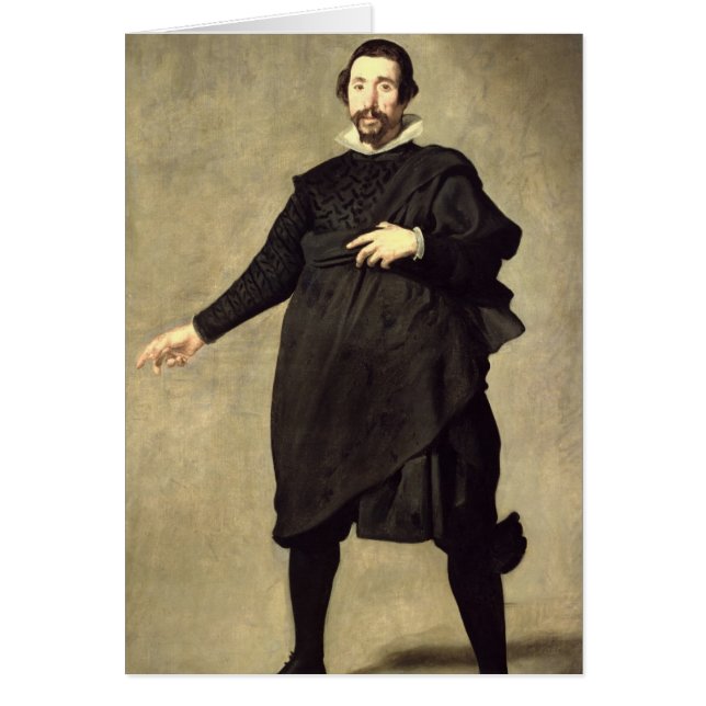 Portrait of the Buffoon Pablo de Valladolid (Front)