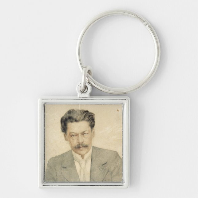 Portrait of the composer Anton Arensky Keychain (Front)