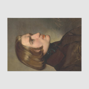Portrait of the Composer Franz Liszt, 1838 Tissue Paper