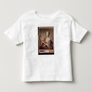 Portrait of the Countess du Barry  as Flora Toddler T-shirt