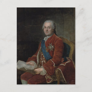 Portrait of the Dauphin Louis de France Postcard