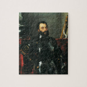 Portrait of the Duke of Urbino by Titian Jigsaw Puzzle