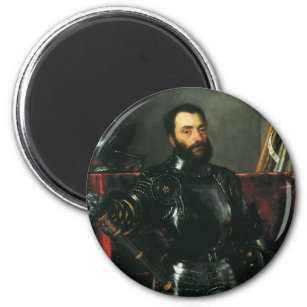 Portrait of the Duke of Urbino by Titian Magnet