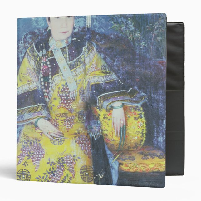 Portrait of the Empress Dowager Cixi Binder (Front/Inside)