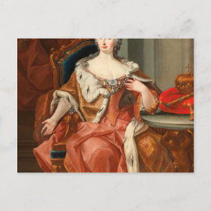 Portrait Of The Empress Maria Theresa Postcard