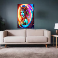 Portrait of the Inuit Goddess Sedna | AI Art