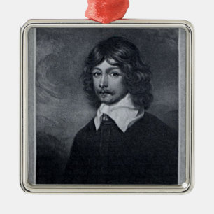 Portrait of the Marquis of Newcastle Metal Ornament