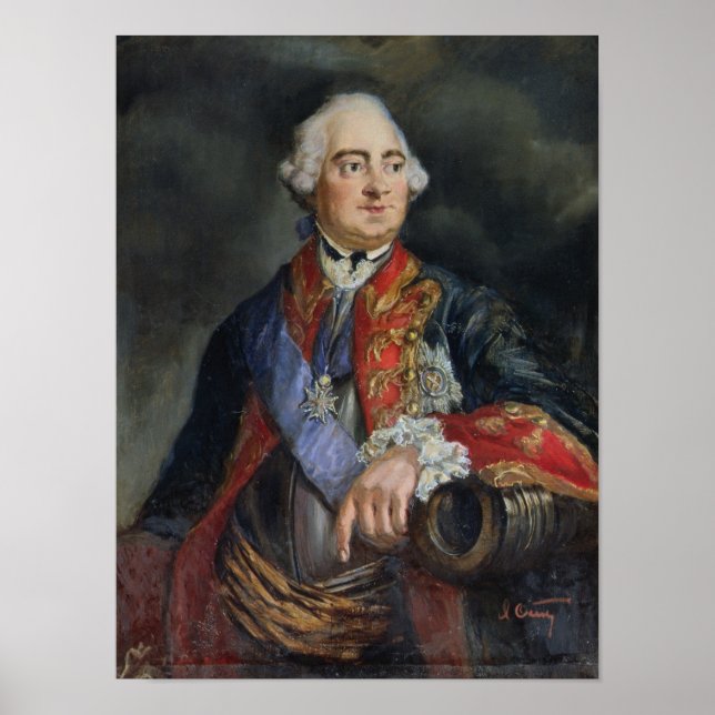 Portrait of the Mathematician Leonhard Euler Poster (Front)