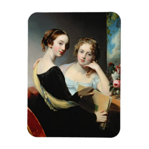 Portrait of the McEuen sisters, after 1823 Magnet