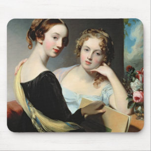 Portrait of the McEuen sisters, after 1823 Mouse Pad