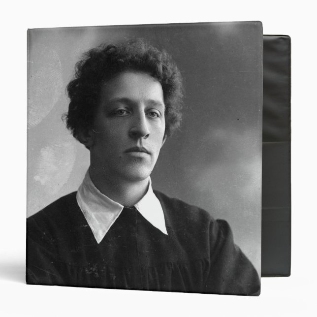 Portrait of the poet Alexander Blok Binder (Front/Inside)