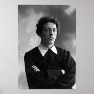 Portrait of the poet Alexander Blok Poster
