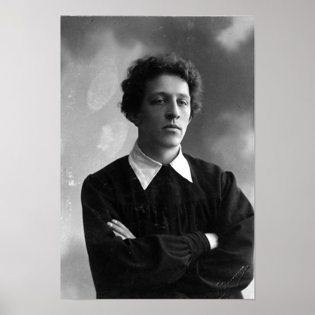 Portrait of the poet Alexander Blok Poster (Front)