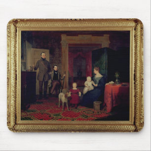 Portrait of the Van Cortland Family, c.1830 Mouse Pad