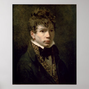 Portrait of the Young Ingres  1790s Poster