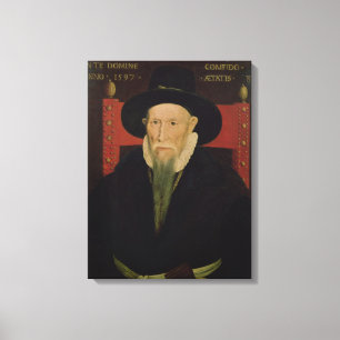 Portrait of Theodore de Beze Canvas Print
