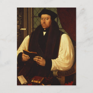 Portrait of Thomas Cranmer 1546 Postcard