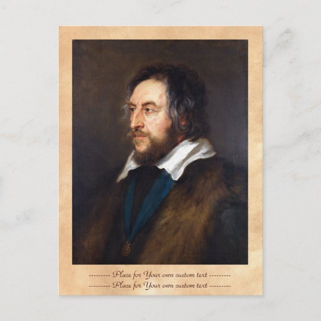 Portrait of Thomas Howard Peter Paul Rubens Postcard (Front)