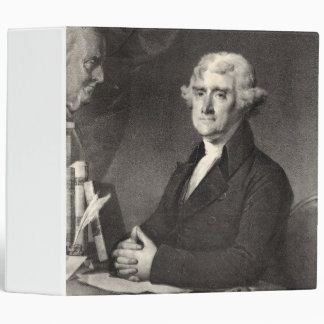 Portrait of Thomas Jefferson Binder