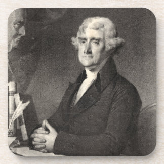Portrait of Thomas Jefferson Coaster