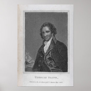 Portrait of Thomas Paine  from Volume I Poster