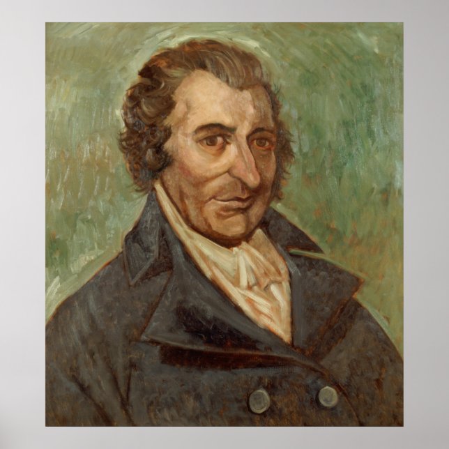 Portrait of Thomas Paine Poster (Front)
