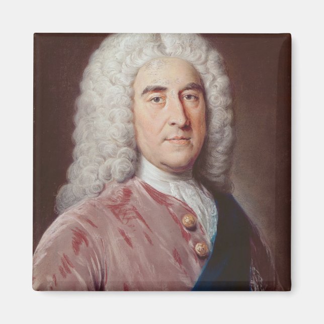 Portrait of Thomas Pelham Holles Magnet (Front)